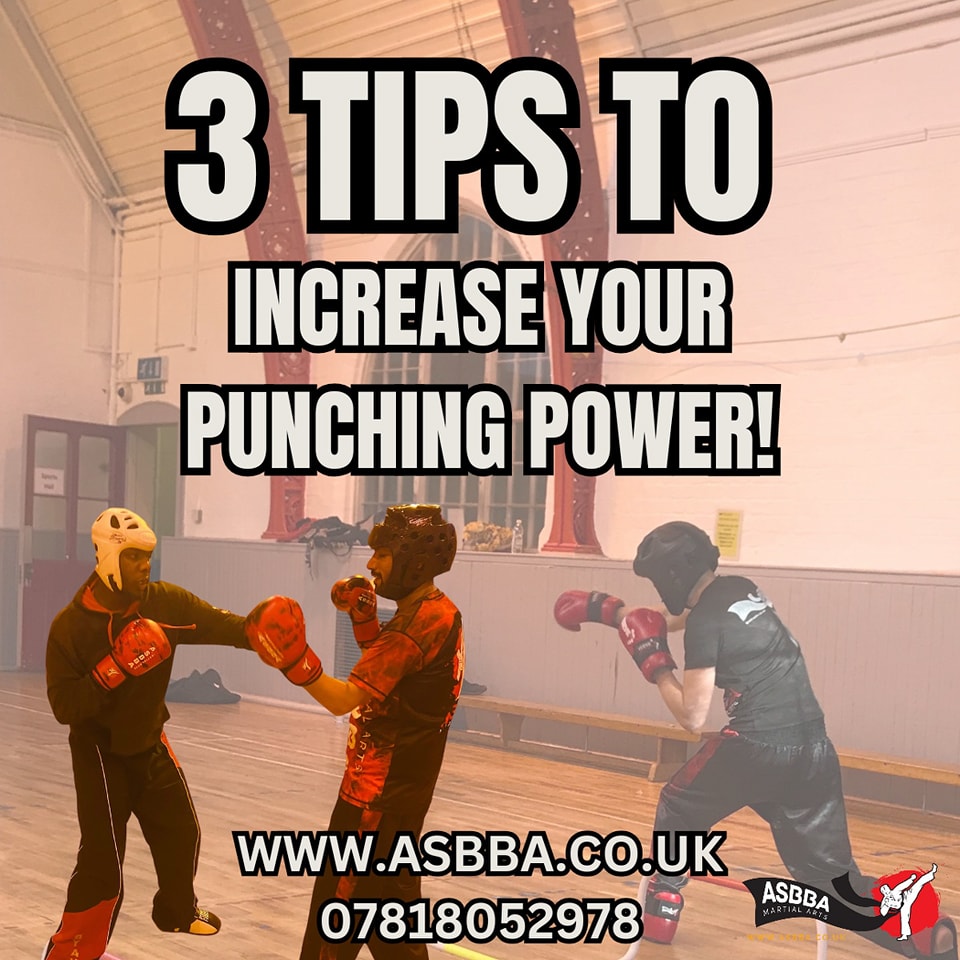 3 Tips to increase your punching power