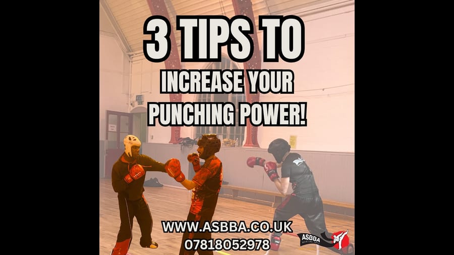 3 Tips to increase your punching power